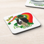 Engelse Springer Spaniel St. Pattys Bier Onderzetter (Linkerzijde)