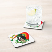 Engelse Springer Spaniel St. Pattys Bier Onderzetter (Rechterzijde)