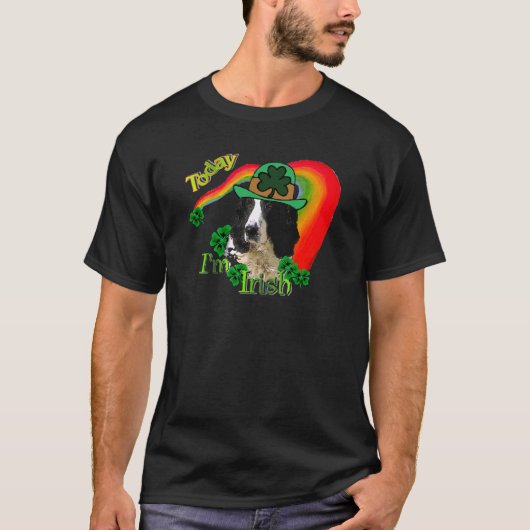 Engelse Springer Spaniel St. Pattys T-shirt (Voorkant)
