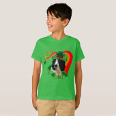 Engelse Springer Spaniel St. Pattys T-shirt (Voorkant volledig)