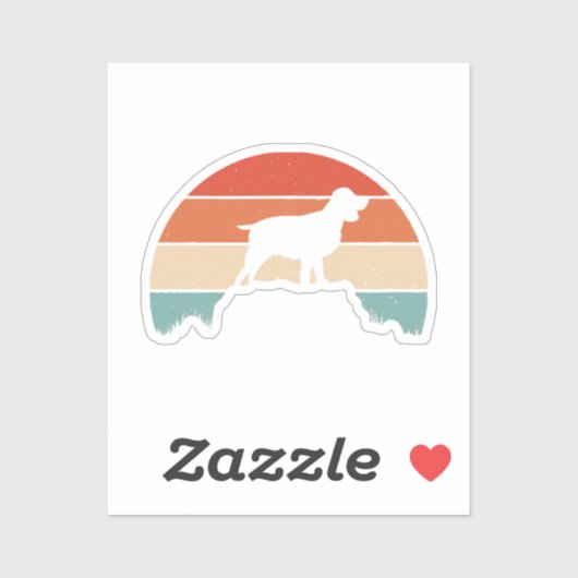 Engelse springer spaniel sticker (Vel)