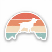 Engelse springer spaniel sticker (Voorkant)
