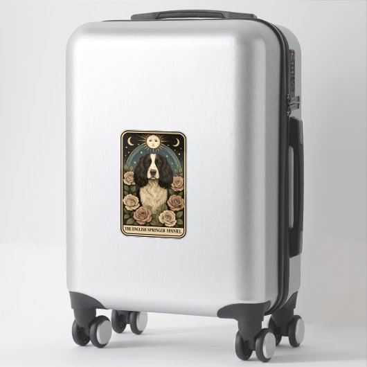Engelse Springer Spaniel Sticker (Koffer)
