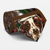 Engelse Springer Spaniel Stropdas (Opgerold)