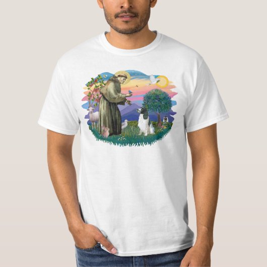 Engelse Springer Spaniel T-shirt (Voorkant)