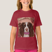 Engelse Springer Spaniel T-shirt (Voorkant)