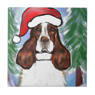 ENGELSE SPRINGER SPANIEL TEGELTJE