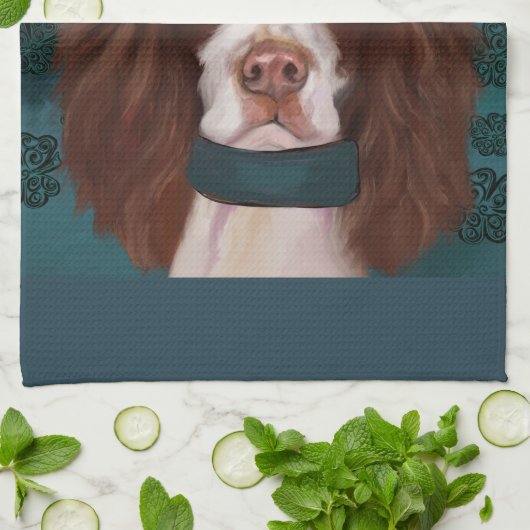 Engelse Springer Spaniel Theedoek (Gevouwen)