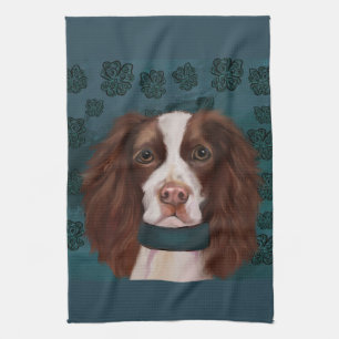Engelse Springer Spaniel       Theedoek