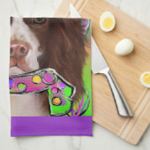 Engelse Springer Spaniel Theedoek (Quarter Fold)