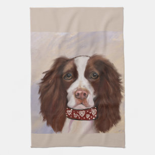 ENGELSE SPRINGER SPANIEL        THEEDOEK