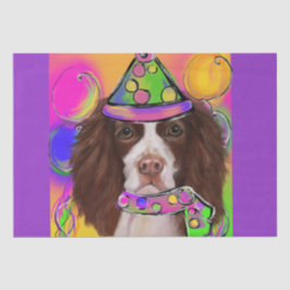 Engelse Springer Spaniel Tissuepapier