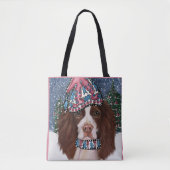 ENGELSE SPRINGER SPANIEL      TOTE BAG (Voorkant)