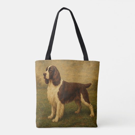 Engelse Springer Spaniel Tote Bag (Achterkant)