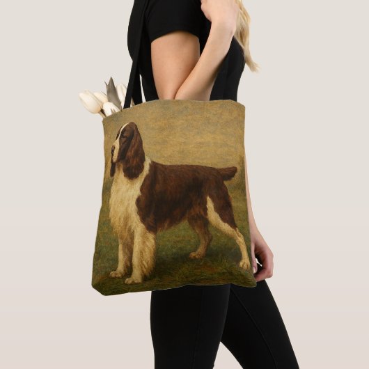 Engelse Springer Spaniel Tote Bag (Dichtbij)
