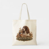 Engelse Springer Spaniel  Tote Bag (Achterkant)