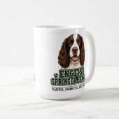 🐾 Engelse Springer Spaniel trots 🐾 Koffiemok (Voorkant rechts)
