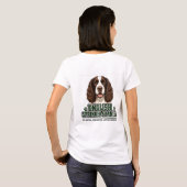 🐾 Engelse Springer Spaniel trots 🐾 T-shirt (Achterkant volledig)