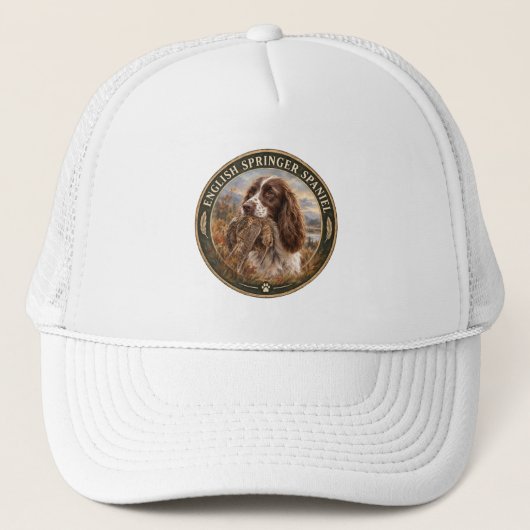 Engelse Springer Spaniel Trucker Pet (Voorkant)