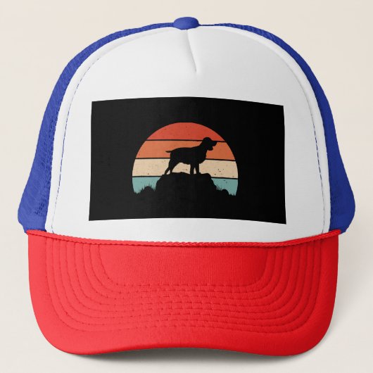 Engelse springer spaniel trucker pet (Voorkant)