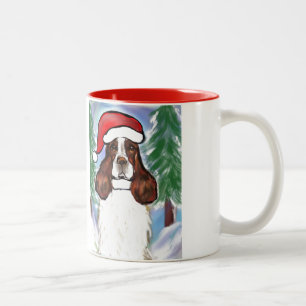 ENGELSE SPRINGER SPANIEL TWEEKLEURIGE KOFFIEMOK