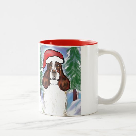 ENGELSE SPRINGER SPANIEL TWEEKLEURIGE KOFFIEMOK (Rechts)