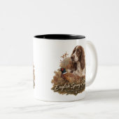 Engelse Springer Spaniel  Tweekleurige Koffiemok (Voorkant rechts)