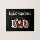 Engelse Springer Spaniel Vader Legpuzzel (Horizontaal)