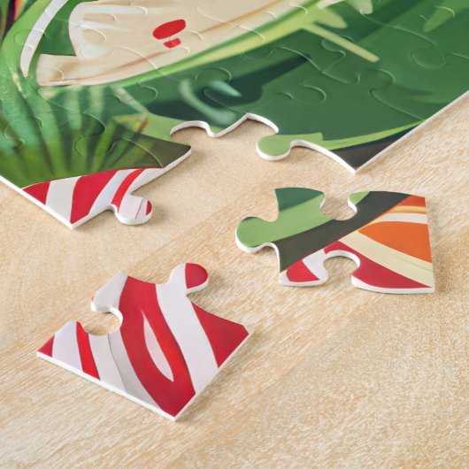 Engelse Springer Spaniel Vakantie Bakken: Feesteli Legpuzzel (Zijkant)