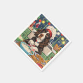 Engelse Springer Spaniel Vakantie Bakken: Feesteli Servet (Hoek)