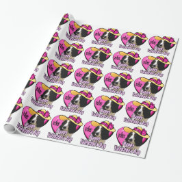 Engelse Springer Spaniel Valentijnsdag Cadeaupapier