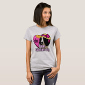 Engelse Springer Spaniel Valentijnsdag T-shirt (Voorkant volledig)