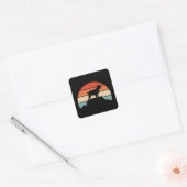 Engelse springer spaniel vierkante sticker (Envelop)