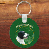 Engelse Springer Spaniel Vrede Sleutelhanger (Achterkant)
