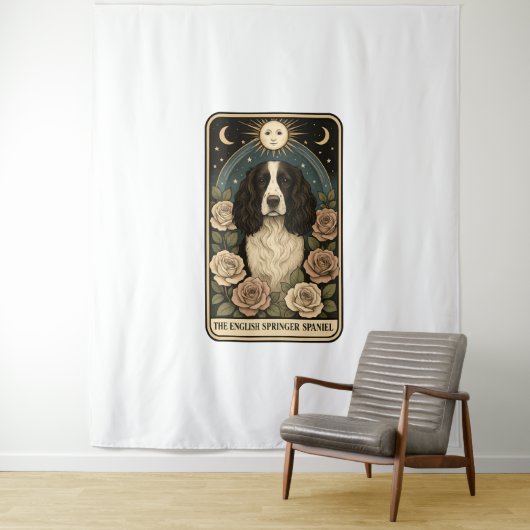 Engelse Springer Spaniel Wandkleed (In situ)