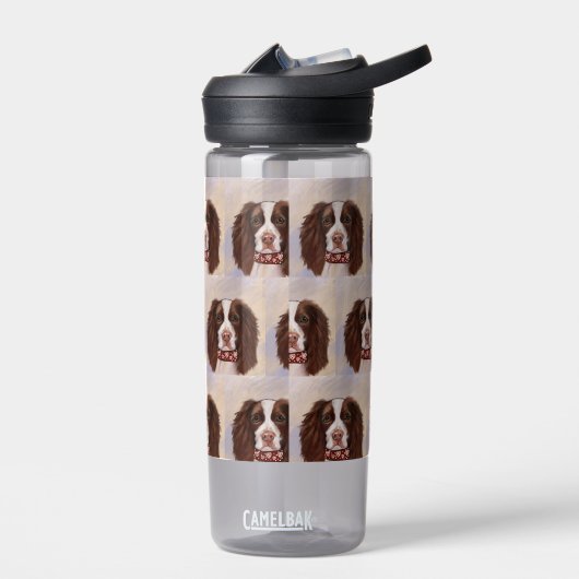 Engelse Springer Spaniel Waterfles (Links)