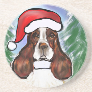 ENGELSE SPRINGER SPANIEL ZANDSTEEN ONDERZETTER