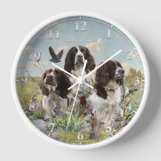 Engelse Springer Spaniels, kunst (Voorkant)