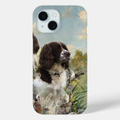 Engelse Springer Spaniels, kunst Case-Mate iPhone Case (Achterkant)