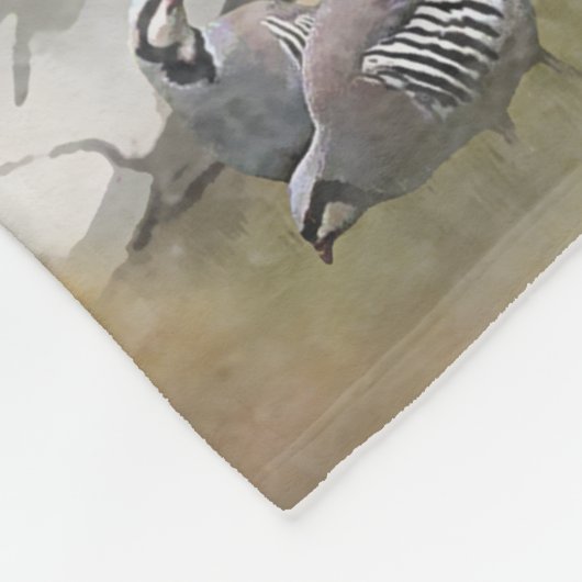 Engelse Springer Spaniels, kunst Fleece Deken (Hoek)