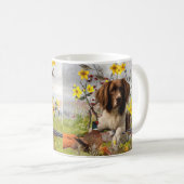 Engelse Springer Spaniels, kunst Koffiemok (Voorkant rechts)