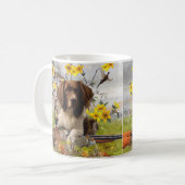 Engelse Springer Spaniels, kunst Koffiemok (Voorkant links)