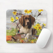 Engelse Springer Spaniels, kunst Muismat (Met muis)