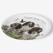 Engelse Springer Spaniels, kunst Papieren Bordje (Gekanteld)
