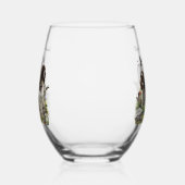 Engelse Springer Spaniels, kunst Wijnglas Zonder Voet (Links)