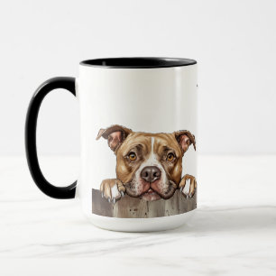 Engelse Staffordshire Bull Terrier Dog Mok