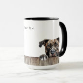Engelse Staffordshire Bull Terrier Dog Mok (Voorkant rechts)