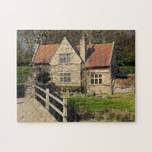 ENGELSE STEEN HUISJE PUZZEL