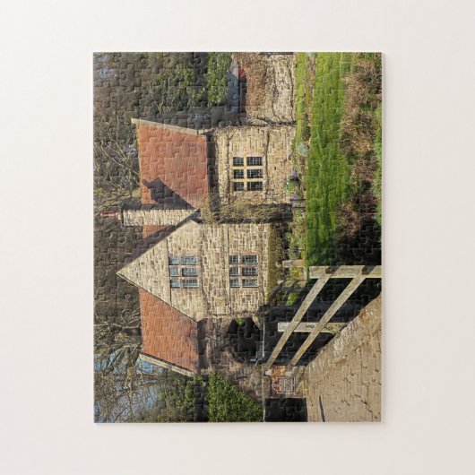 ENGELSE STEEN HUISJE PUZZEL (Verticaal)