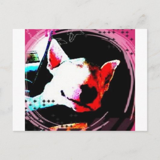 engelse stier doodsbang briefkaart (Voorkant)